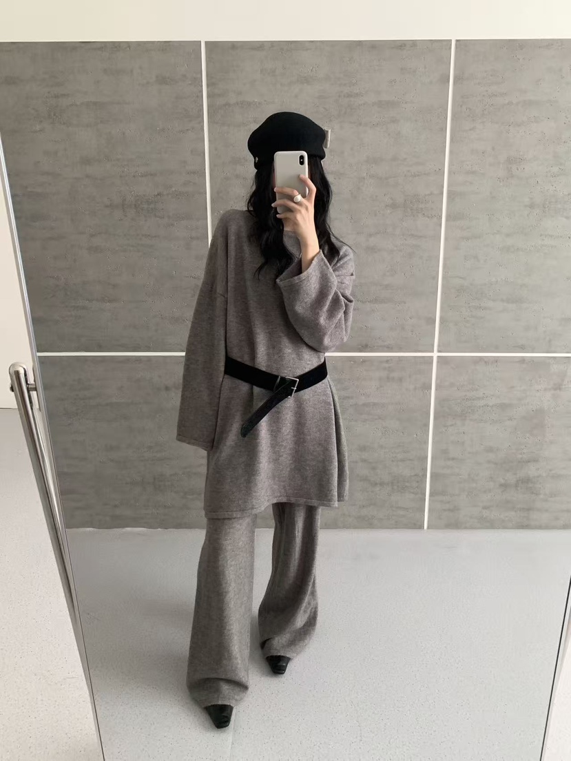 BONHEUR東大門代購女裝新款時尚推薦熱賣真品套裝羊毛套裝BONHEUR套裝圖色1