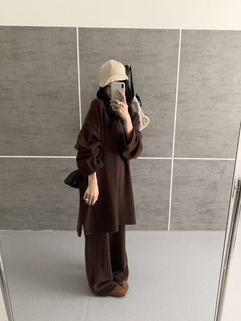 BONHEUR東大門代購女裝新款時尚推薦熱賣真品套裝羊毛套裝BONHEUR套裝圖色4