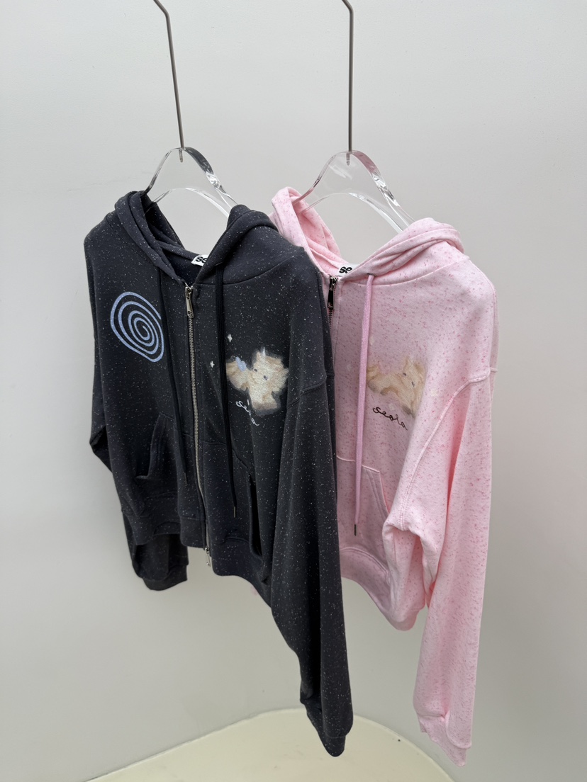 SEOLO東大門代購女士新品時尚真品26夏季熱賣人氣衛衣連帽衫Seolo seoul衛衣