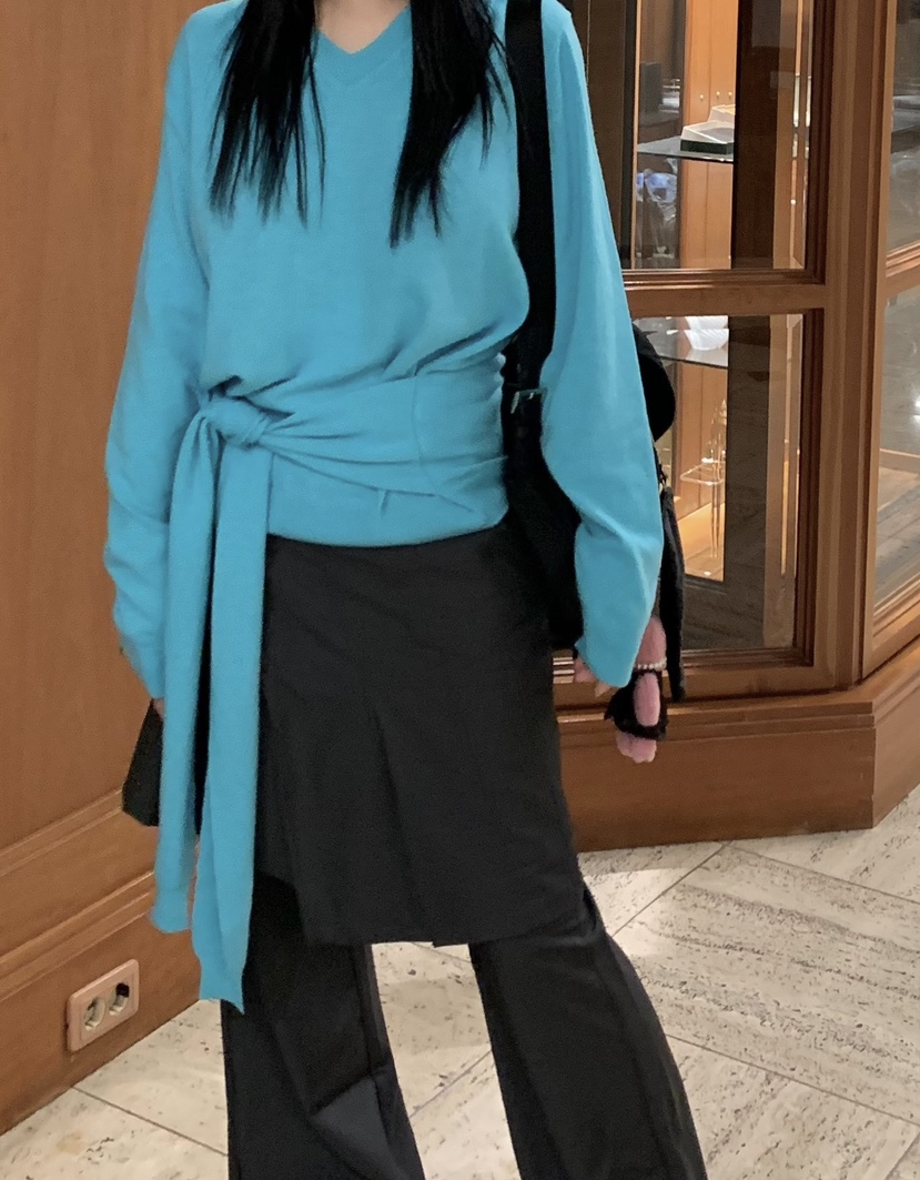 SEOLO東大門代購女士新款26夏季時尚熱賣人氣真品針織衫羊絨Seolo seoul針織衫