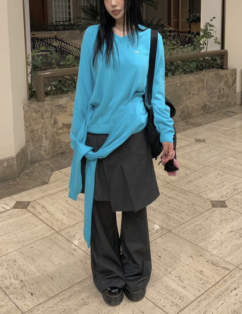 SEOLO東大門代購女士新款26夏季時尚熱賣人氣真品針織衫羊絨Seolo seoul針織衫