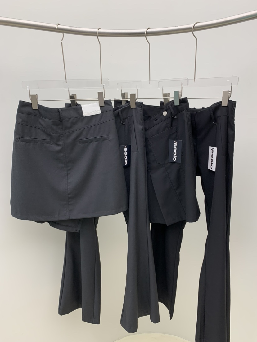 SEOLO東大門實拍女裝新品熱賣26夏季推薦真品休閑人氣裙褲Seolo seoul裙褲