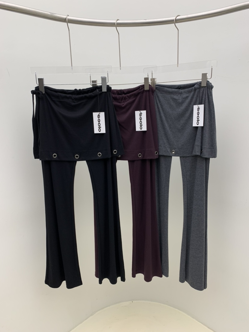 SEOLO韓國直郵女裝新品人氣熱賣26夏季休閑真品推薦裙褲鏤空Seolo seoul裙褲