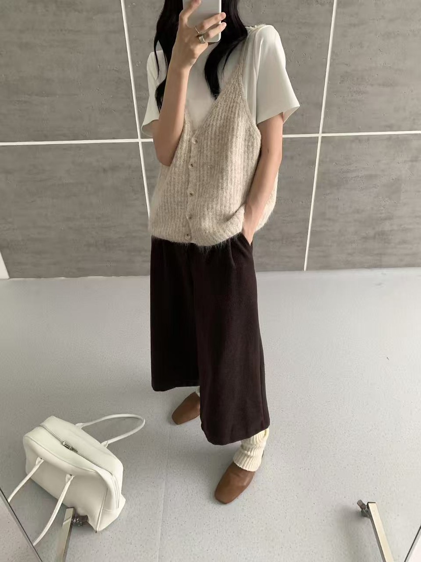 BONHEUR韓國代購女裝新品26夏季熱賣時尚真品休閑吊帶背心BONHEUR吊帶/背心