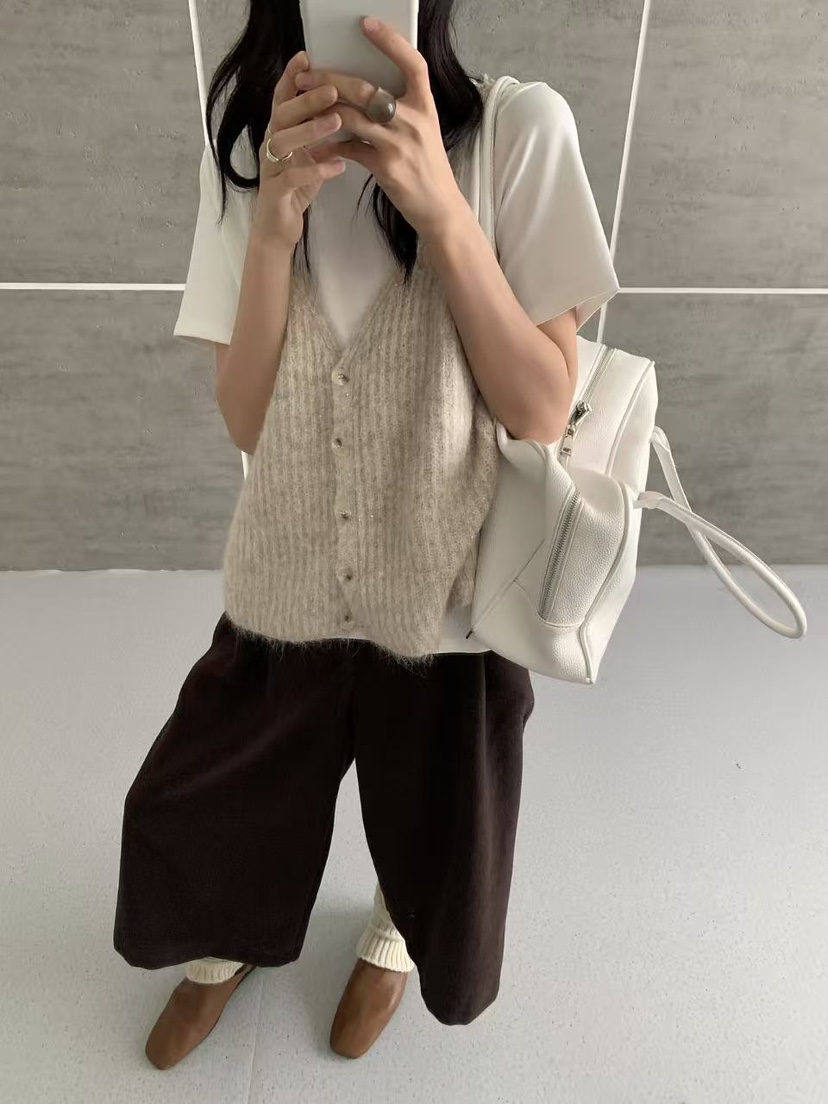 BONHEUR韓國代購女裝新品26夏季熱賣時尚真品休閑吊帶背心BONHEUR吊帶/背心