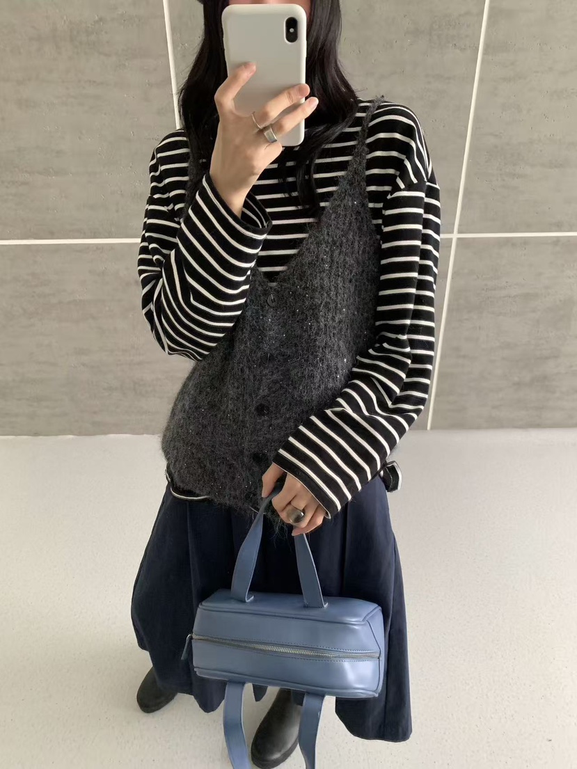 BONHEUR韓國代購女裝新品26夏季熱賣時尚真品休閑吊帶背心BONHEUR吊帶/背心
