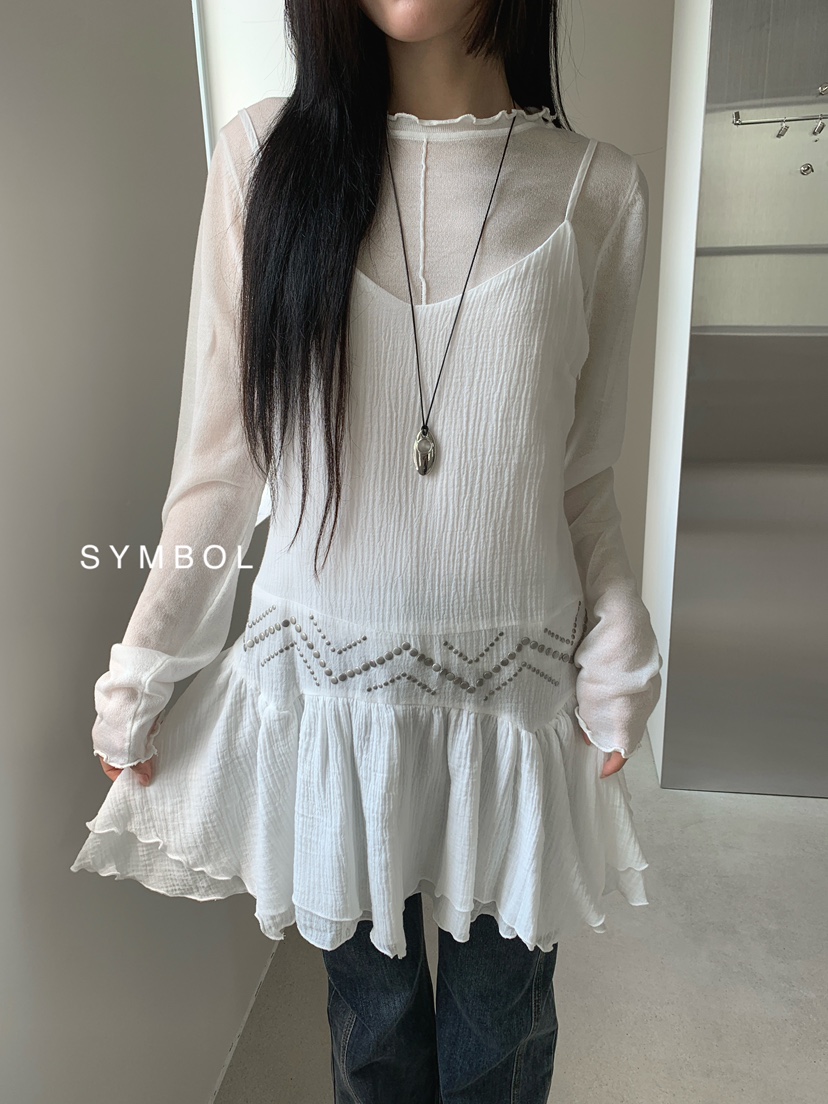 SYMBOL韓國代購女士新款真品時尚休閑熱賣26夏季人氣連衣裙SYMBOL連衣裙