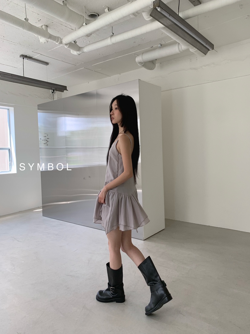 SYMBOL韓國代購女士新款真品時尚休閑熱賣26夏季人氣連衣裙SYMBOL連衣裙