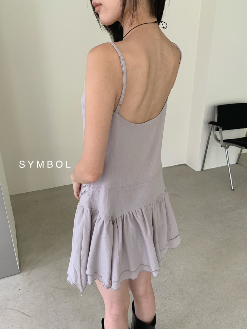 SYMBOL韓國代購女士新款真品時尚休閑熱賣26夏季人氣連衣裙SYMBOL連衣裙