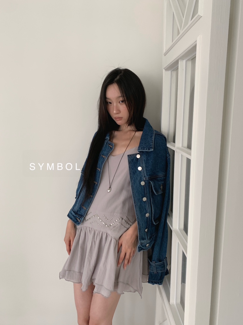 SYMBOL韓國代購女士新款真品時尚休閑熱賣26夏季人氣連衣裙SYMBOL連衣裙
