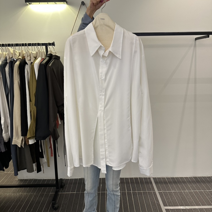 FIND-P韓國直郵女裝新品休閑26夏季熱賣真品時尚襯衫蕾絲衫FIND-P襯衫/蕾絲衫圖色1