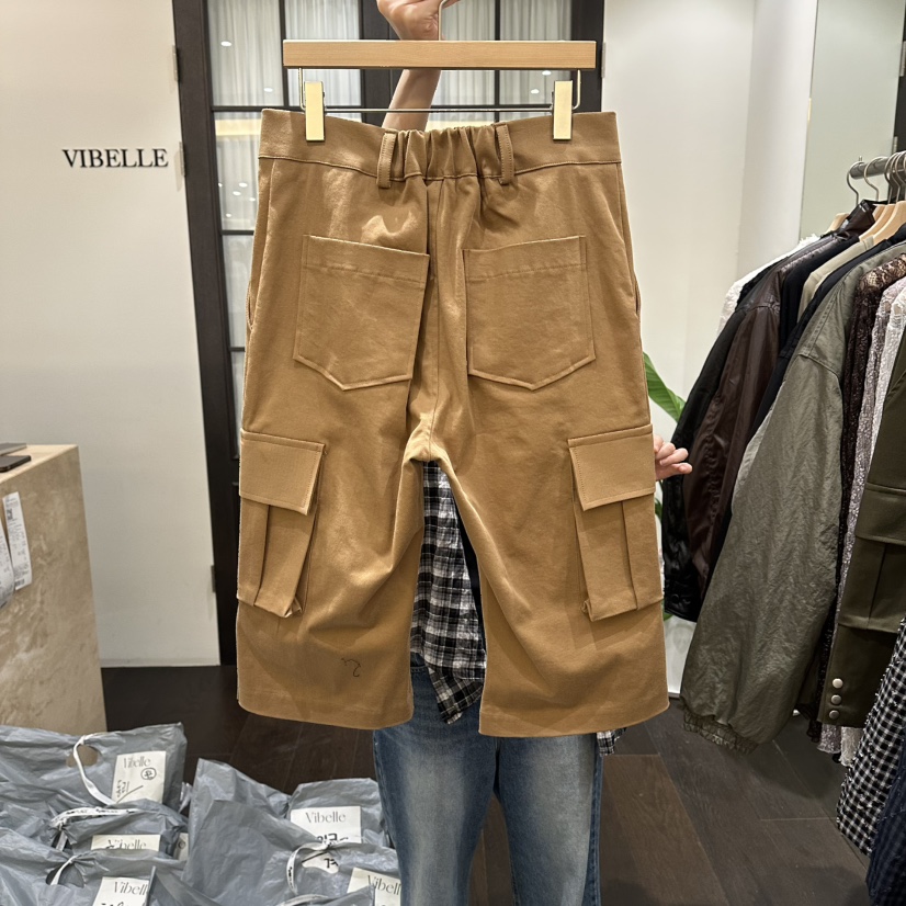 VIBELLE韓國代購女裝新款26夏季推薦熱賣時尚真品人氣短褲VIBELLE短褲