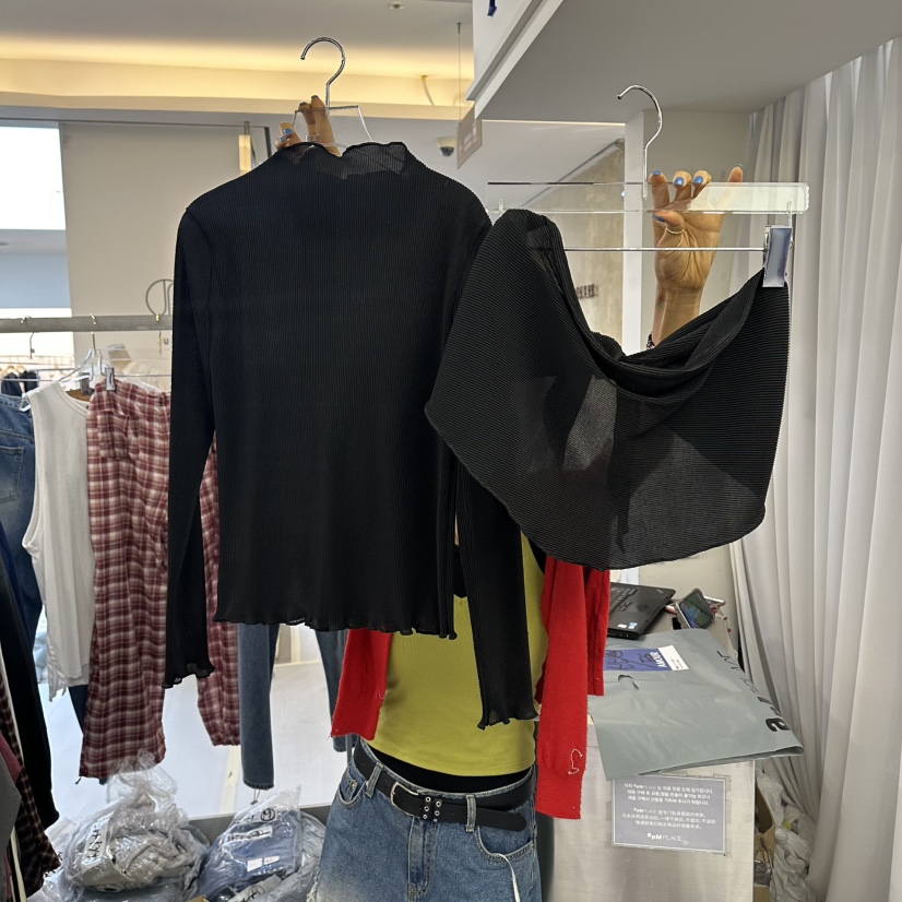 AMOUR東大門代購女士新品熱賣休閑推薦時尚真品套裝套裝褶裥AMOUR套裝圖色2