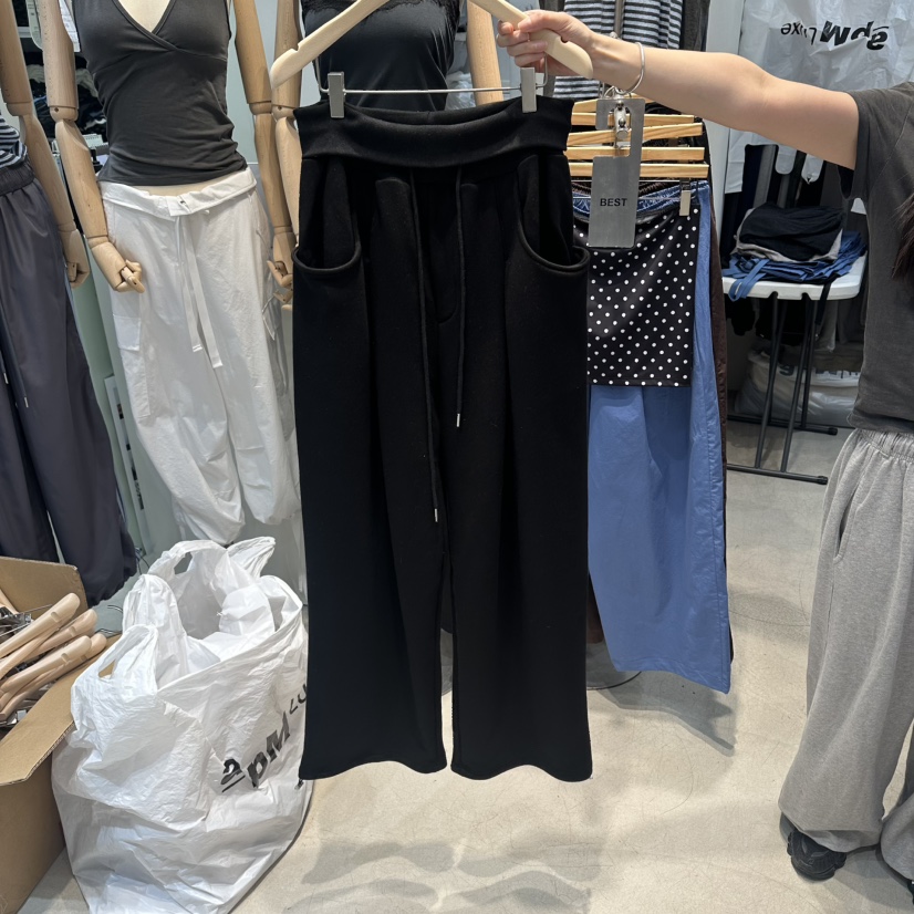 W.FATAL東大門實拍女士新品真品休閑時尚人氣休閑褲褶皺W.FATAL休閑褲圖色2