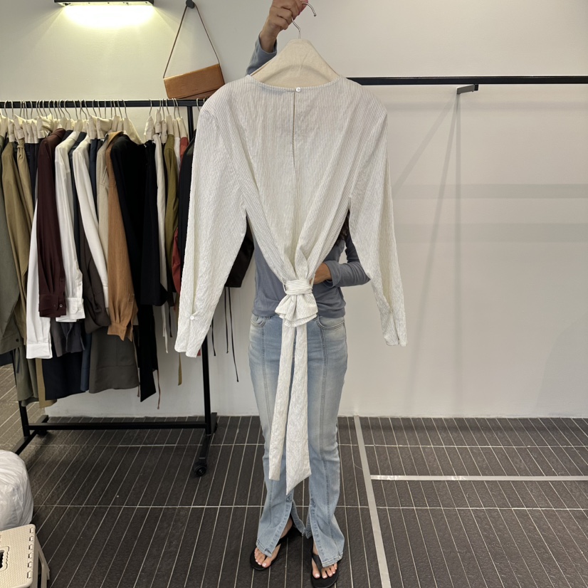 FIND-P東大門實拍女裝新品26夏季人氣熱賣休閑襯衫蕾絲衫FIND-P襯衫/蕾絲衫