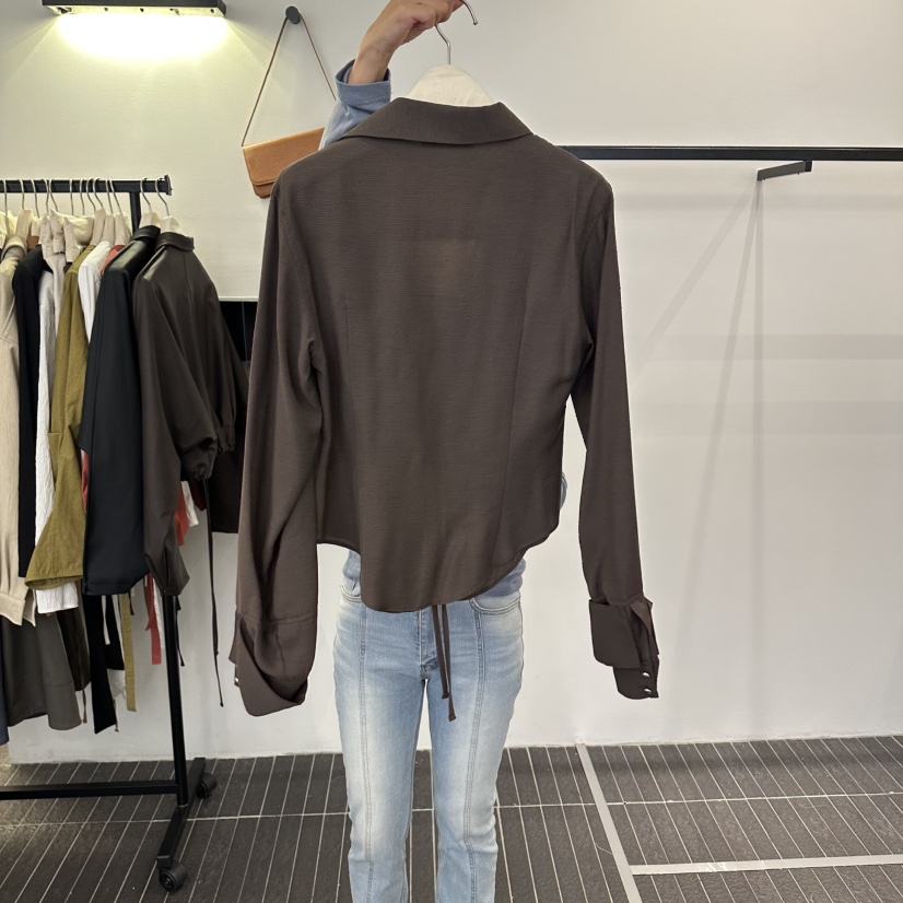 FIND-P韓國直郵女裝新品休閑人氣熱賣時尚真品襯衫蕾絲衫FIND-P襯衫/蕾絲衫