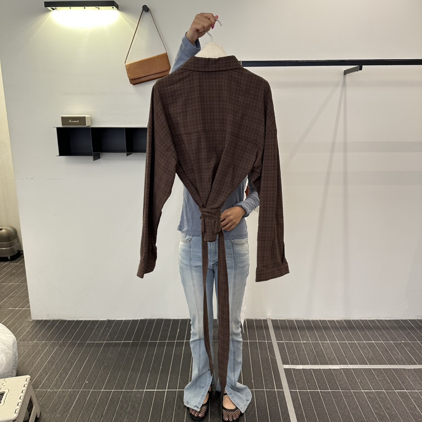 FIND-P東大門直郵女裝新品推薦熱賣26夏季休閑襯衫蕾絲衫FIND-P襯衫/蕾絲衫