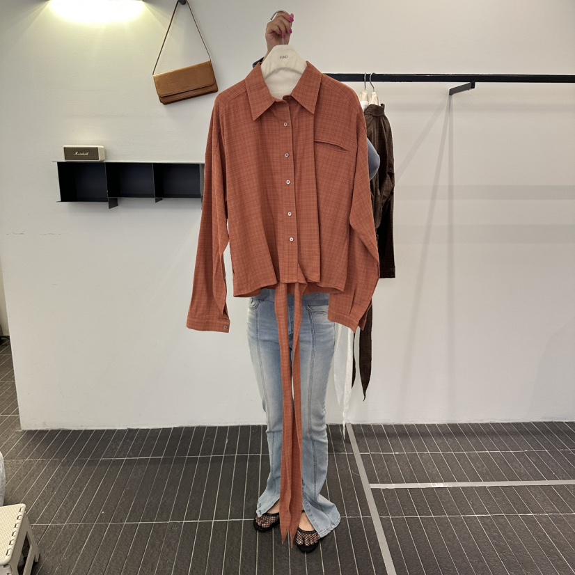 FIND-P東大門直郵女裝新品推薦熱賣26夏季休閑襯衫蕾絲衫FIND-P襯衫/蕾絲衫圖色3