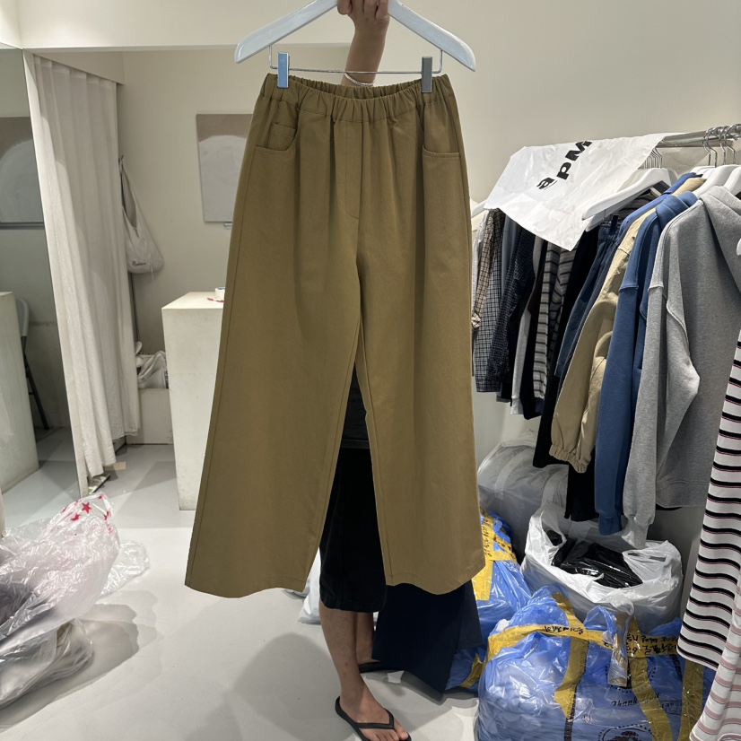 LORING RE I東大門直郵女裝新品26夏季真品推薦熱賣休閑褲LORING RE-I/BARE休閑褲圖色1