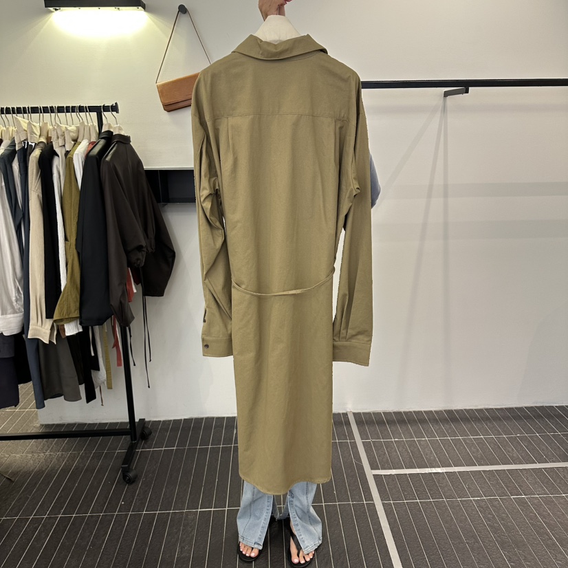 FIND-P東大門代購女士新款真品推薦人氣時尚連衣裙含腰繩FIND-P連衣裙