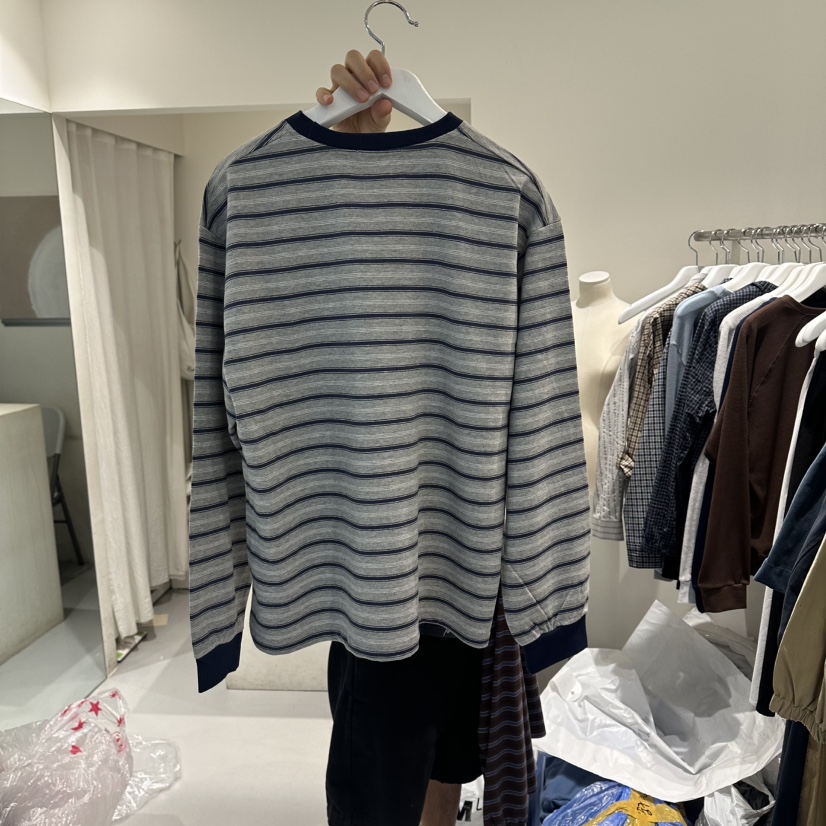LORING RE I東大門實拍女士新品26夏季真品熱賣長袖T恤LORING RE-I/BARE長袖T恤