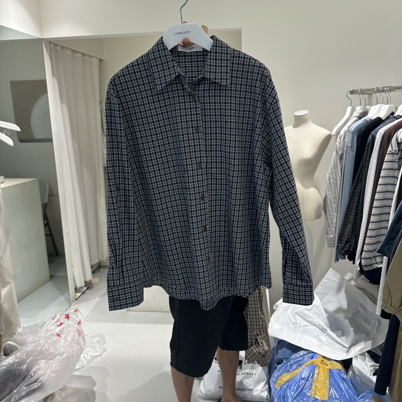 LORING RE I東大門直郵女士新品人氣時尚熱賣襯衫蕾絲衫LORING RE-I/BARE襯衫/蕾絲衫圖色1