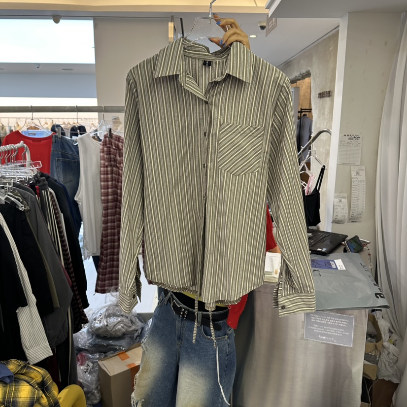 AMOUR韓國直郵女裝新品真品休閑時尚人氣26夏季襯衫蕾絲衫AMOUR襯衫/蕾絲衫圖色2