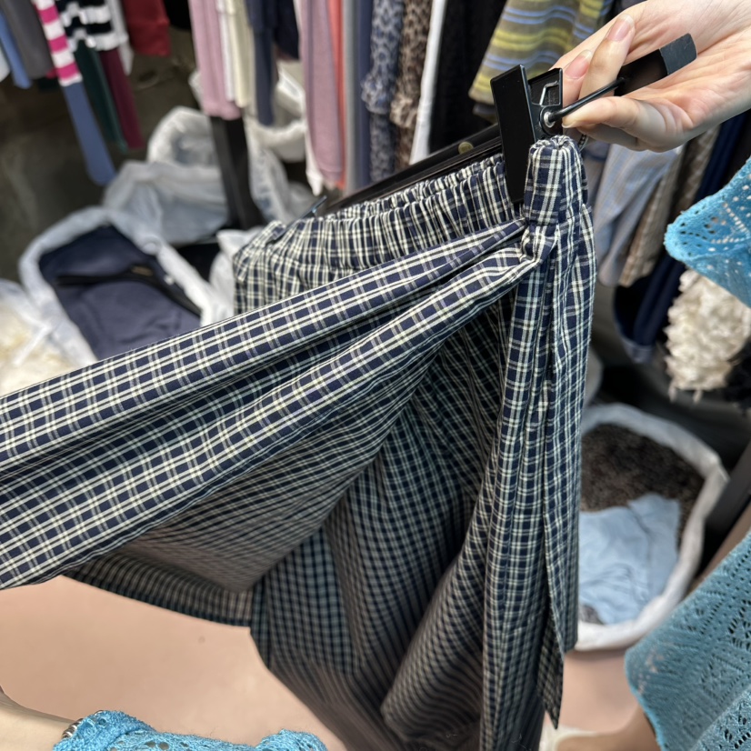 RUNWAY-런웨이東大門代購女士新品推薦26夏季人氣裙褲格紋RUNWAY-런웨이裙褲