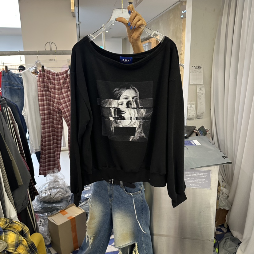 AMOUR韓國直郵女裝新品人氣時尚26夏季真品推薦熱賣衛衣運動AMOUR衛衣圖色2