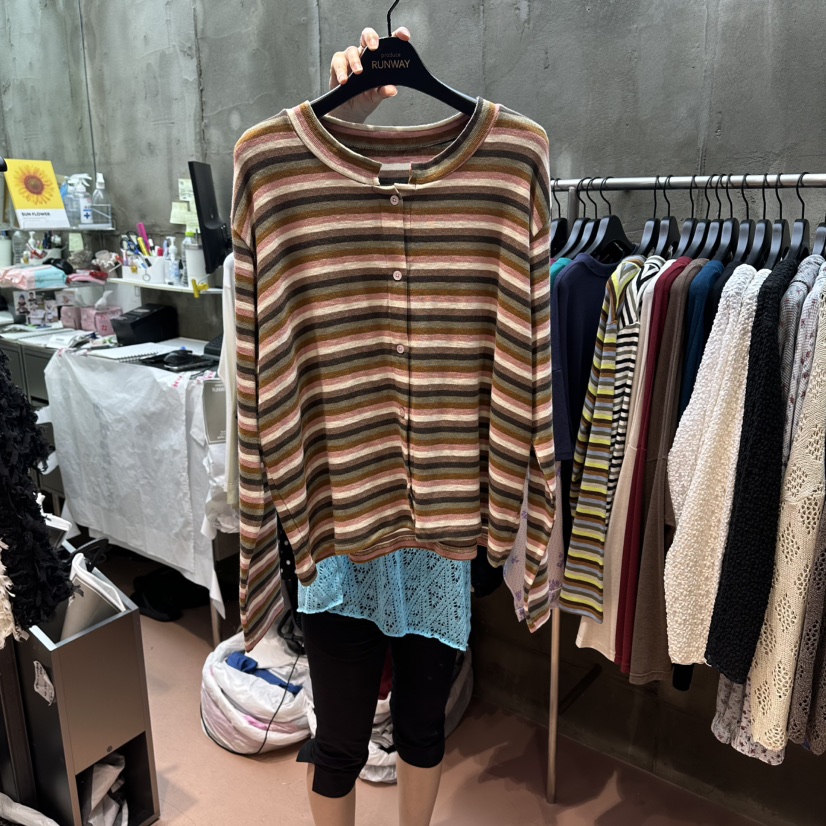 RUNWAY-런웨이東大門實拍女士新品推薦人氣26夏季真品開衫RUNWAY-런웨이開衫圖色3