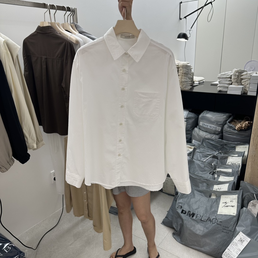 WRITTEN BY韓國代購女裝新款時尚推薦人氣熱賣襯衫蕾絲衫WRITTEN BY襯衫/蕾絲衫圖色3
