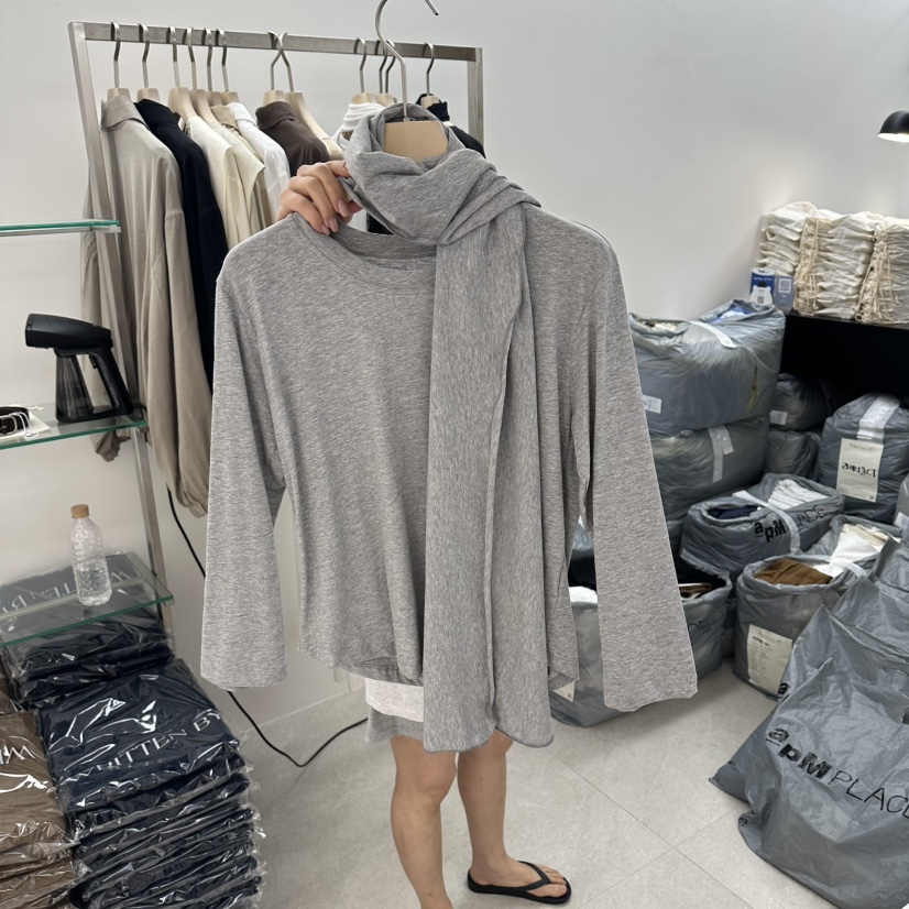 WRITTEN BY東大門實拍女裝新款真品26夏季套裝含圍巾套裝WRITTEN BY套裝圖色3