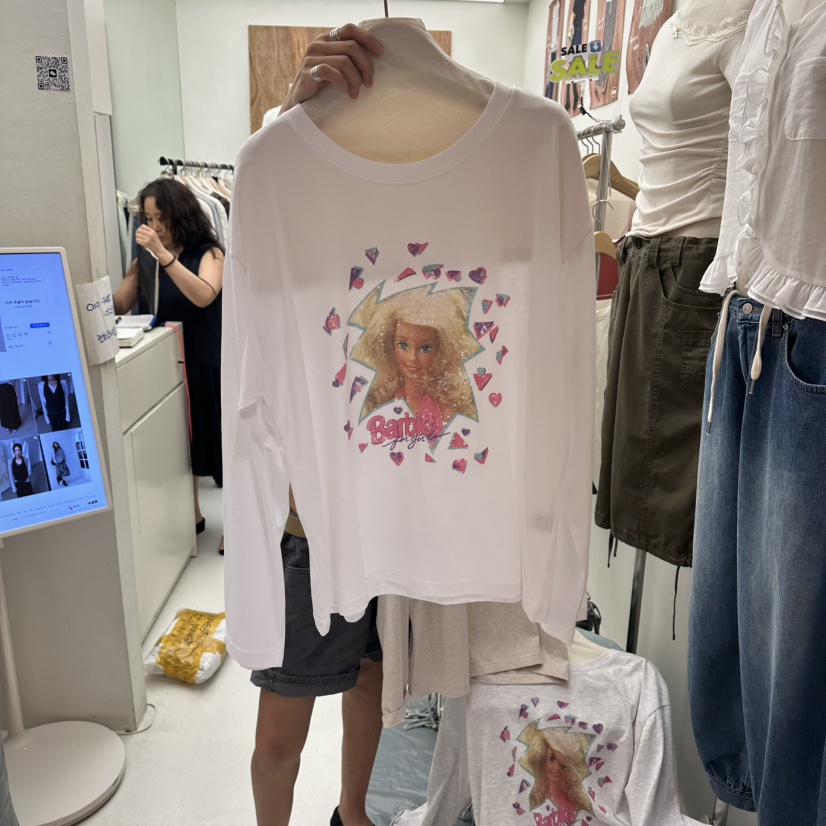 CHAV韓國直郵女士新款人氣推薦26夏季熱賣休閑真品長袖T恤CHAV長袖T恤圖色2