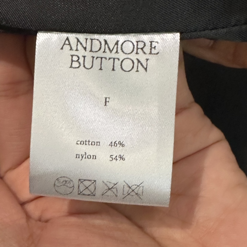ANDMORE BUTTON韓國直郵女士新款時尚真品長款風衣含腰帶ANDMORE BUTTON長款風衣