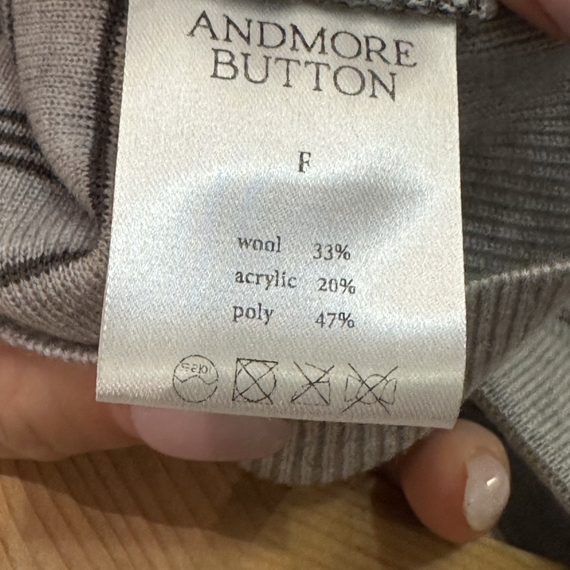 ANDMORE BUTTON東大門實拍女士新款時尚熱賣26夏季針織衫ANDMORE BUTTON針織衫