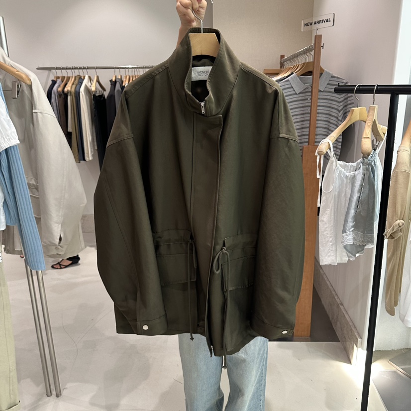 ANDMORE BUTTON韓國直郵女裝新款推薦26夏季真品夾克口袋ANDMORE BUTTON夾克圖色2