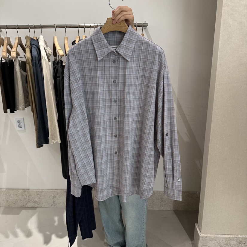 ANDMORE BUTTON韓國代購女士新品休閑時尚熱賣襯衫蕾絲衫ANDMORE BUTTON襯衫/蕾絲衫圖色1