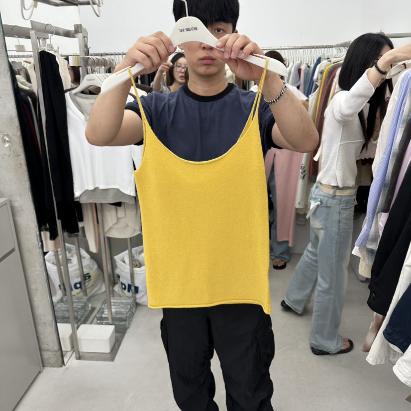 BREATHE韓國直郵女裝新品26夏季時尚推薦真品休閑吊帶背心BREATHE吊帶/背心圖色2