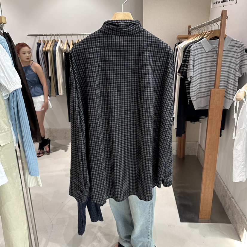ANDMORE BUTTON韓國代購女士新款時尚休閑人氣襯衫蕾絲衫ANDMORE BUTTON襯衫/蕾絲衫
