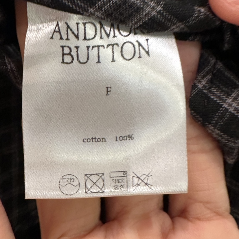 ANDMORE BUTTON韓國代購女士新款時尚休閑人氣襯衫蕾絲衫ANDMORE BUTTON襯衫/蕾絲衫