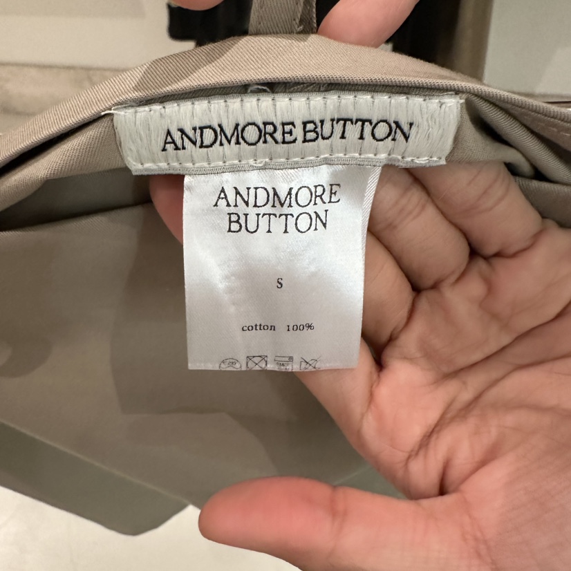 ANDMORE BUTTON韓國代購女士新款休閑時尚推薦26夏季裙褲ANDMORE BUTTON裙褲