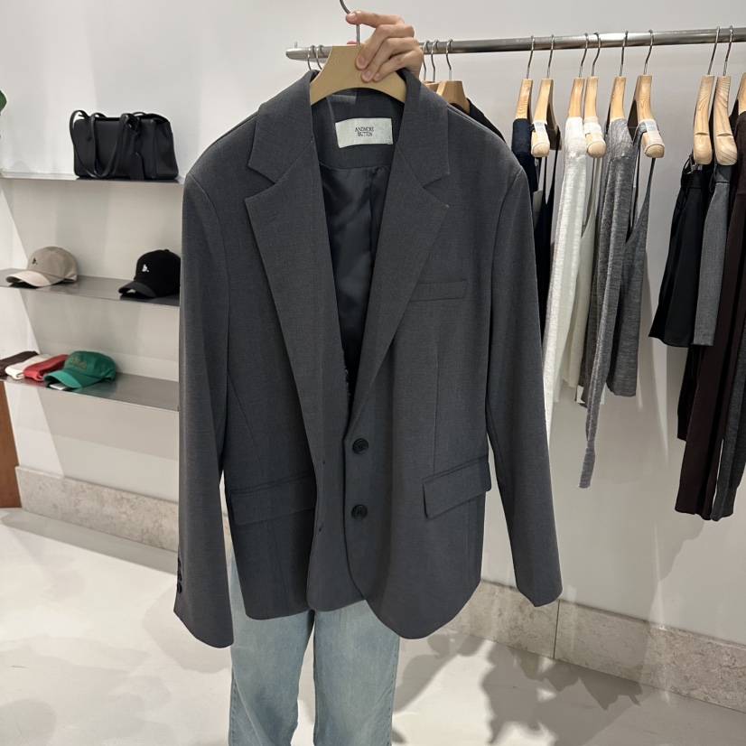 ANDMORE BUTTON東大門代購女士新款休閑真品熱賣推薦夾克ANDMORE BUTTON夾克圖色1