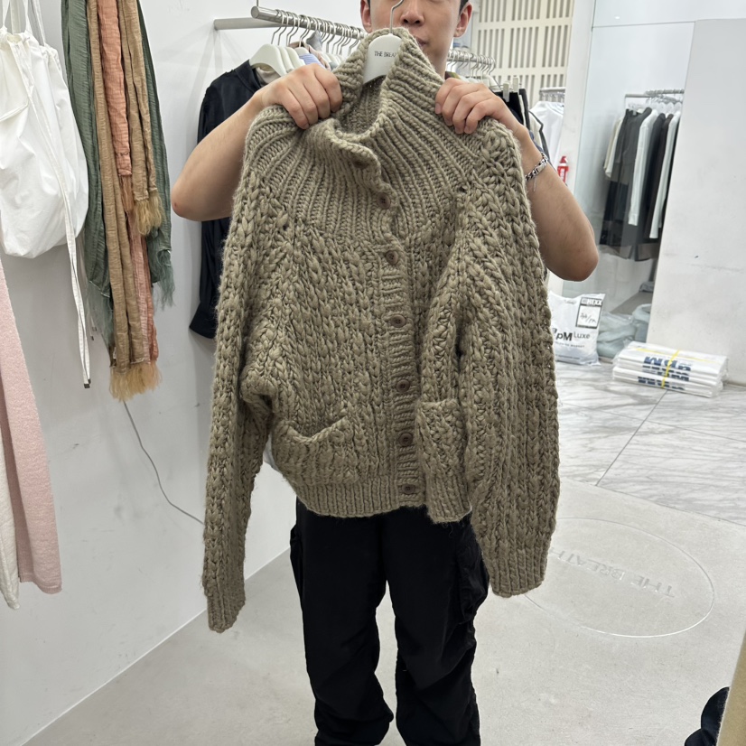 BREATHE韓國代購女裝新款真品時尚26夏季熱賣人氣毛衣手工BREATHE毛衣圖色2