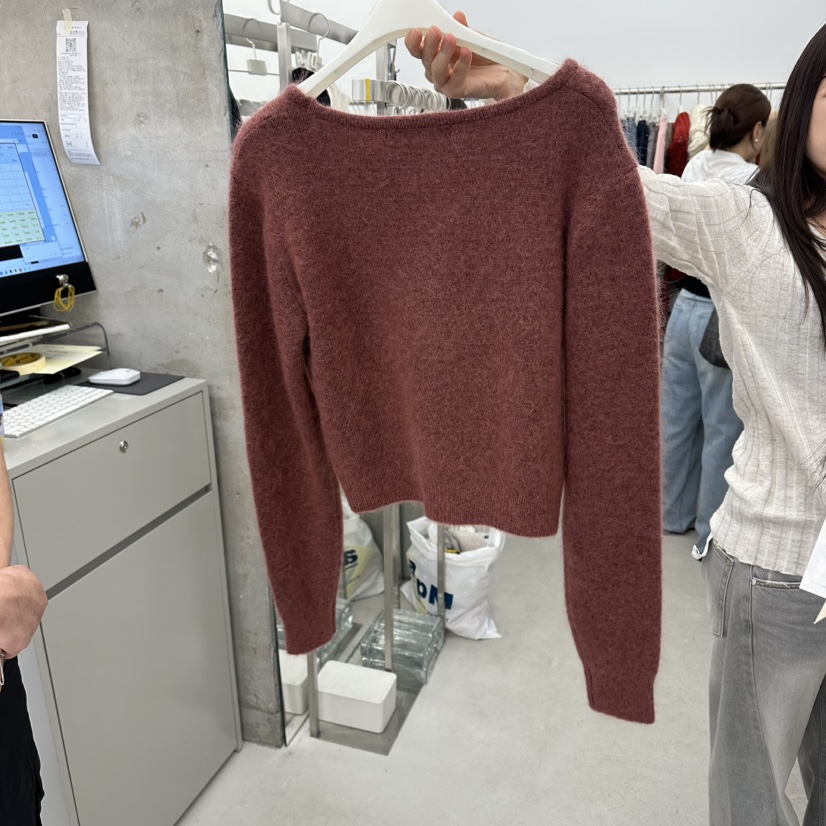 BREATHE東大門直郵女裝新款休閑人氣熱賣真品26夏季毛衣羊駝BREATHE毛衣