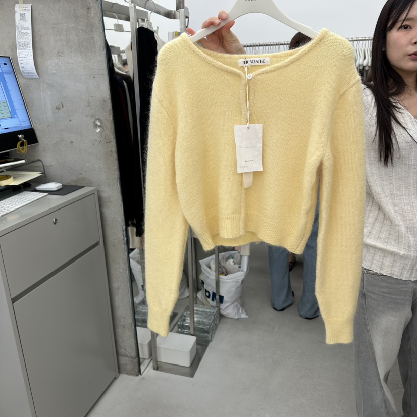 BREATHE東大門直郵女裝新款休閑人氣熱賣真品26夏季毛衣羊駝BREATHE毛衣圖色3