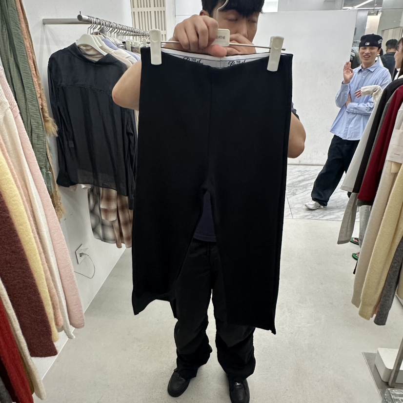 BREATHE韓國代購女裝新品26夏季真品時尚打底褲鯊魚褲緊身褲BREATHE打底褲/鯊魚褲圖色2黑色