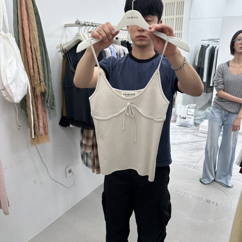 BREATHE韓國代購女裝新品真品人氣時尚熱賣休閑推薦吊帶背心BREATHE吊帶/背心圖色2