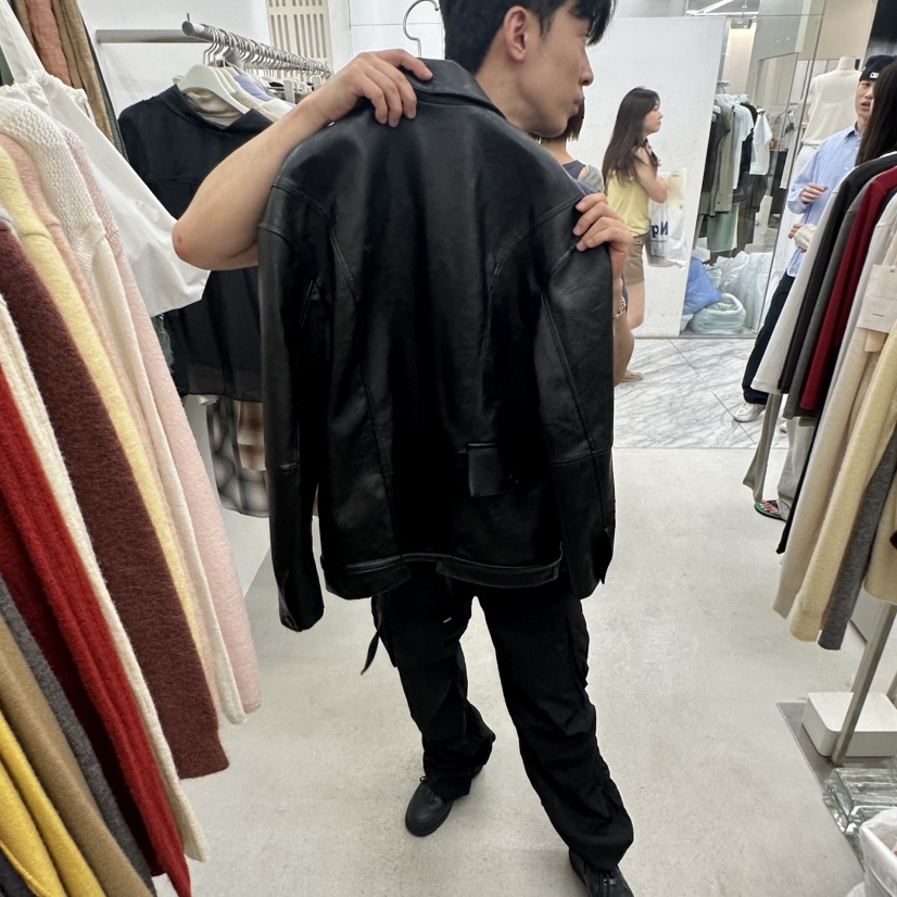 BREATHE東大門實拍女士新品熱賣26夏季推薦真品人氣時尚皮衣BREATHE皮衣