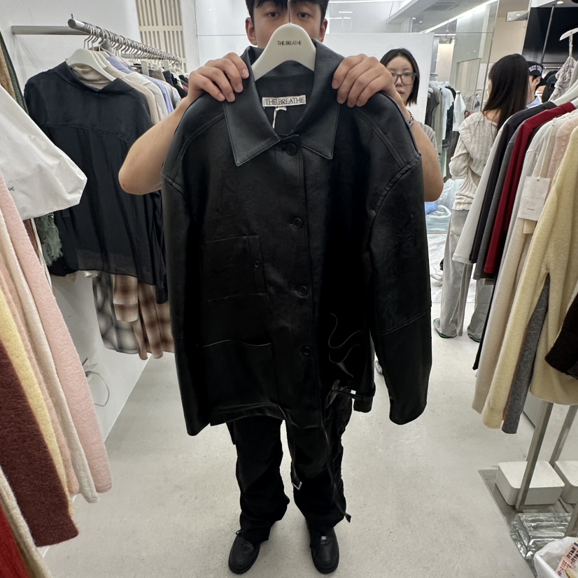 BREATHE東大門實拍女士新品熱賣26夏季推薦真品人氣時尚皮衣BREATHE皮衣圖色2