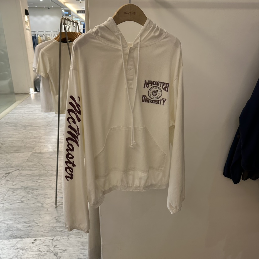 DE VENTI韓國直郵女裝新品26夏季推薦時尚真品衛衣連帽衫DE VENTI衛衣圖色1